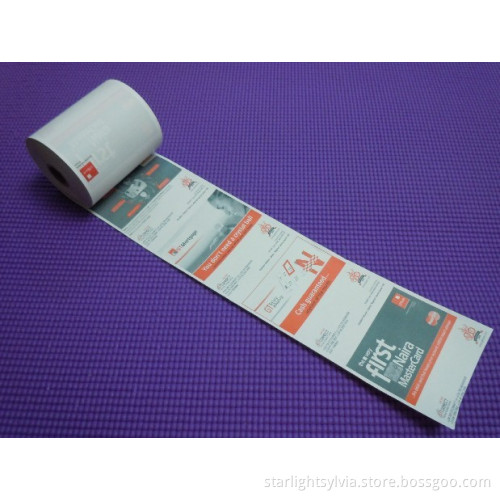 Cash Printed Paper Roll OEM